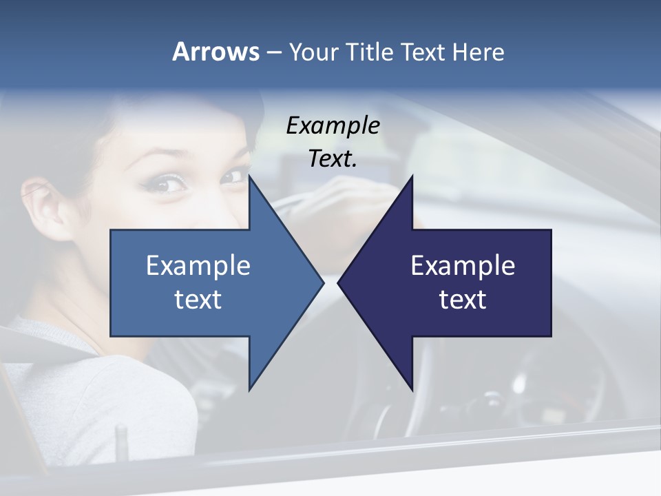 Cute Beauty Girl PowerPoint Template