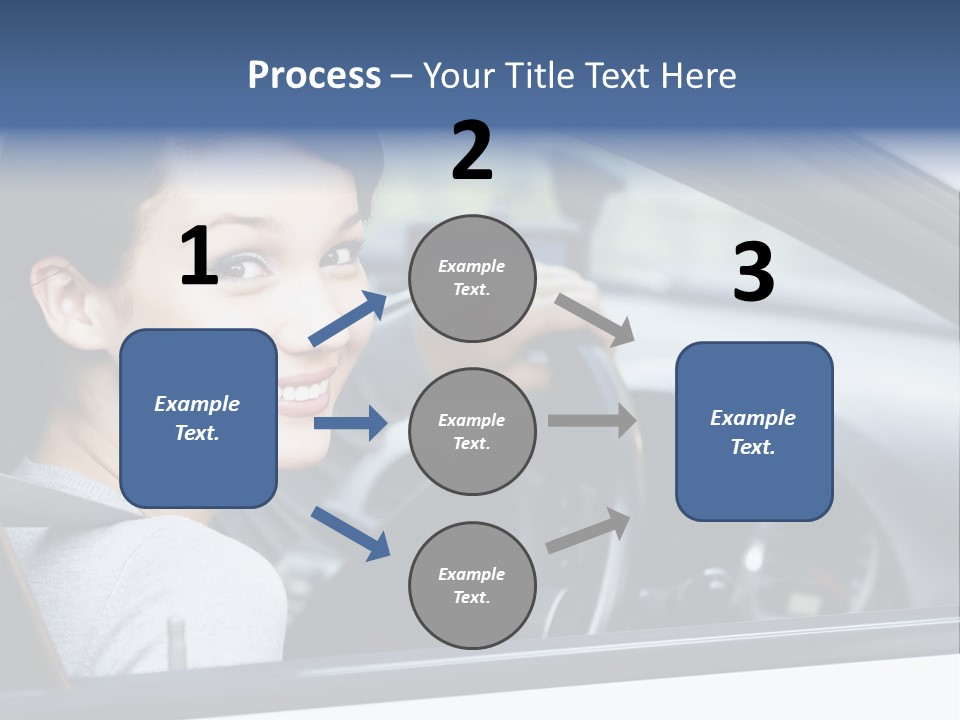 Cute Beauty Girl PowerPoint Template