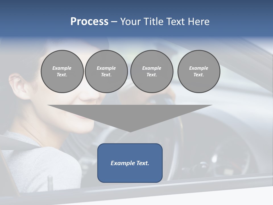 Cute Beauty Girl PowerPoint Template