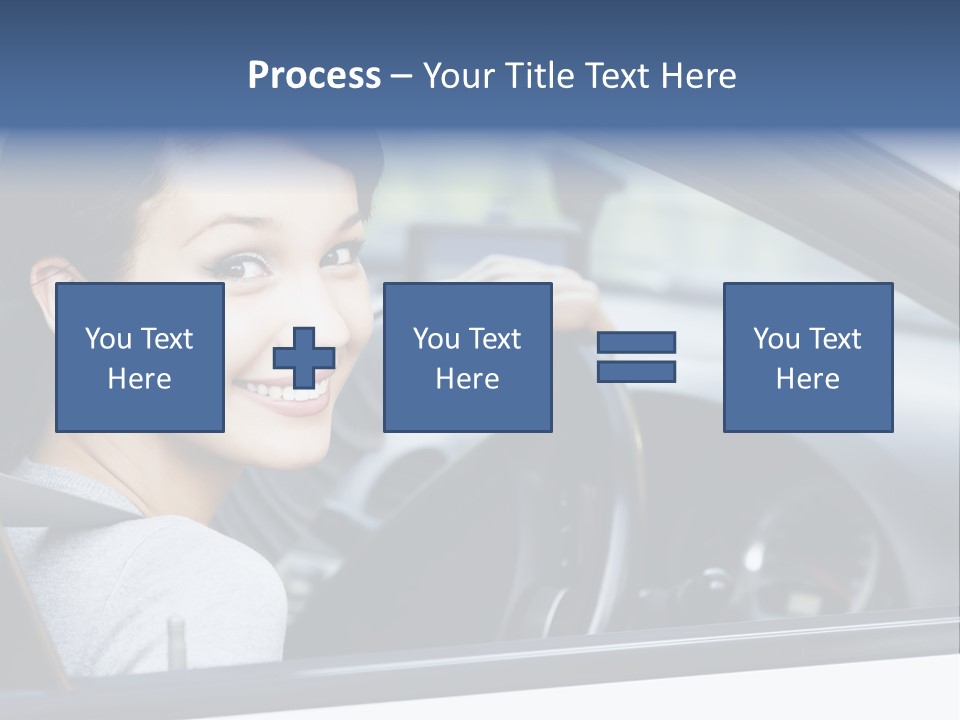 Cute Beauty Girl PowerPoint Template