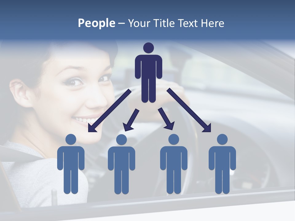 Cute Beauty Girl PowerPoint Template