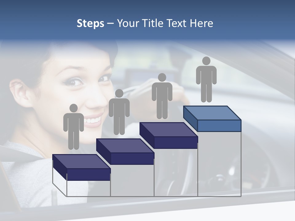 Cute Beauty Girl PowerPoint Template