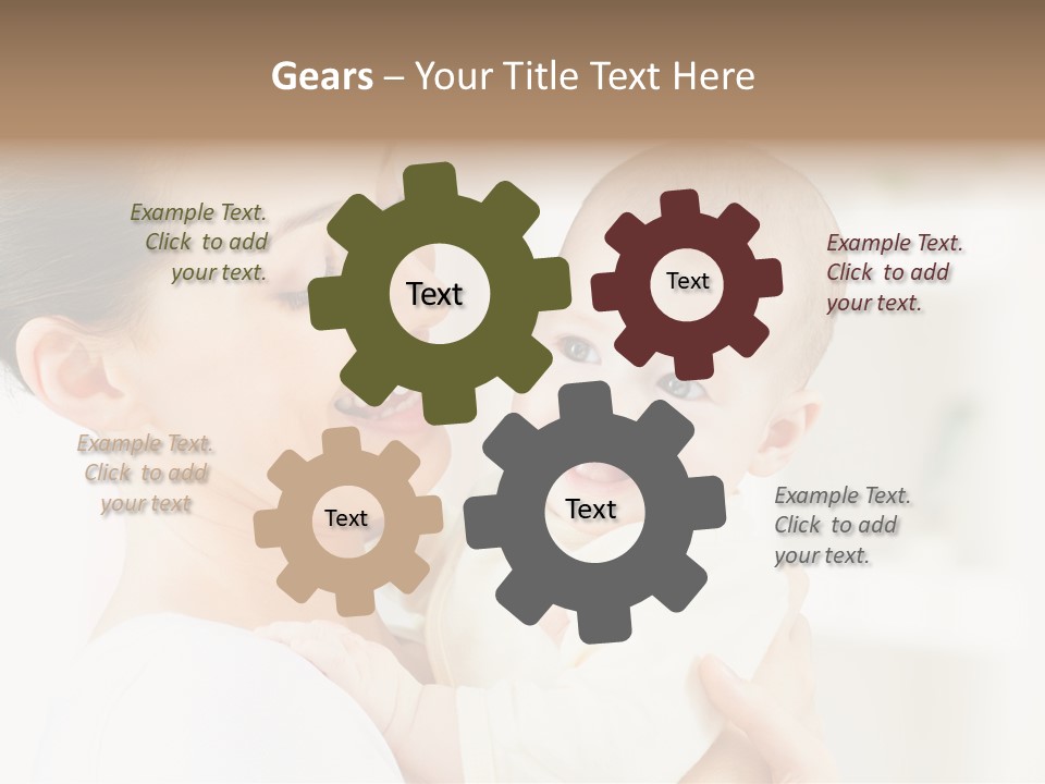 Small Face Cheerful PowerPoint Template