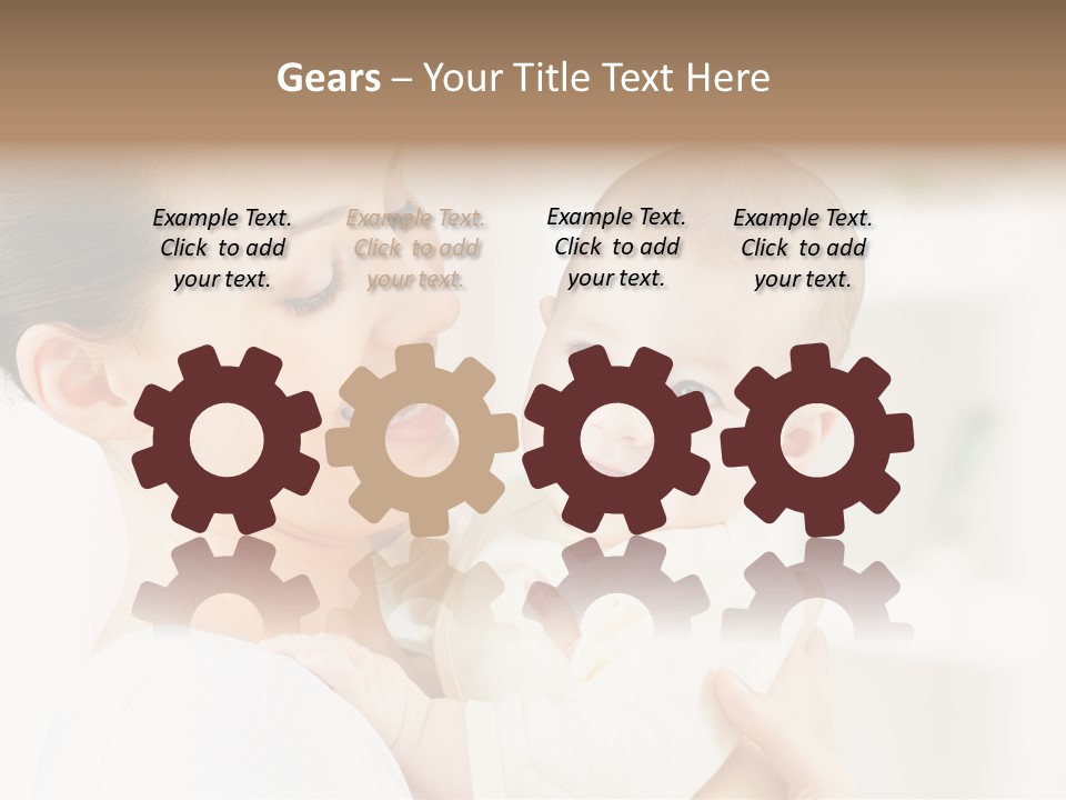 Small Face Cheerful PowerPoint Template