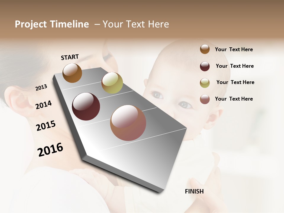 Small Face Cheerful PowerPoint Template