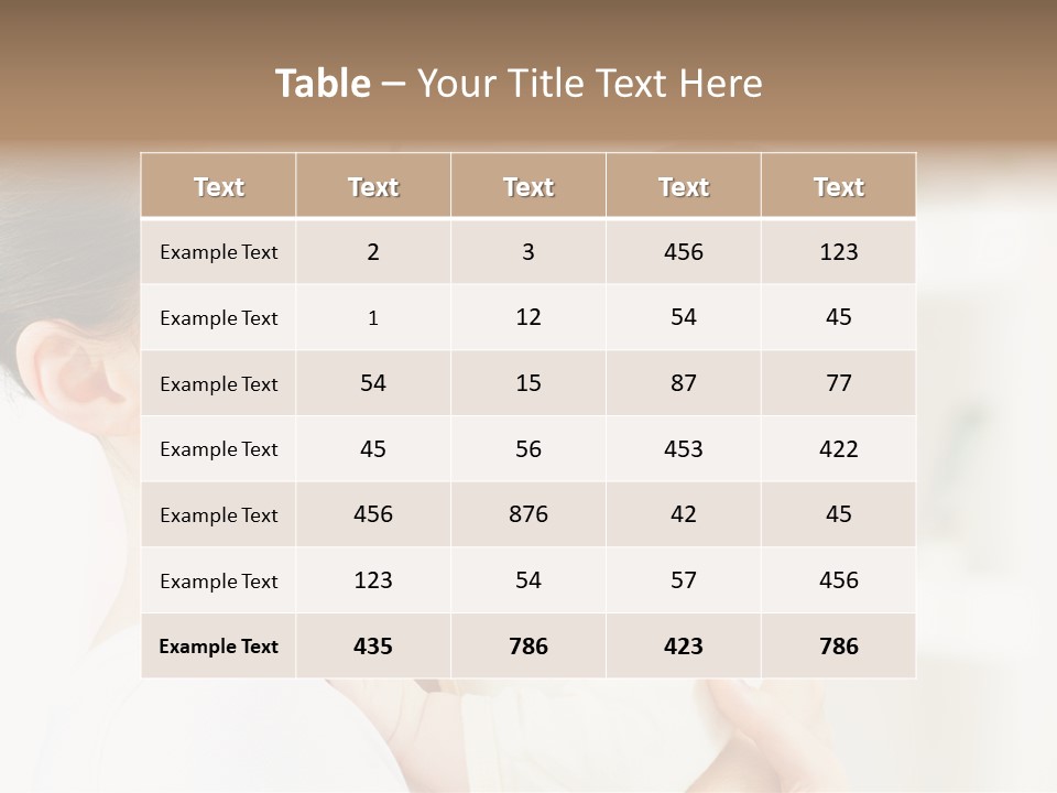 Small Face Cheerful PowerPoint Template