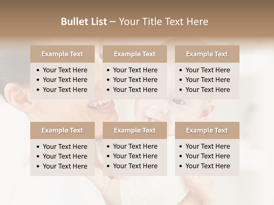 Small Face Cheerful PowerPoint Template