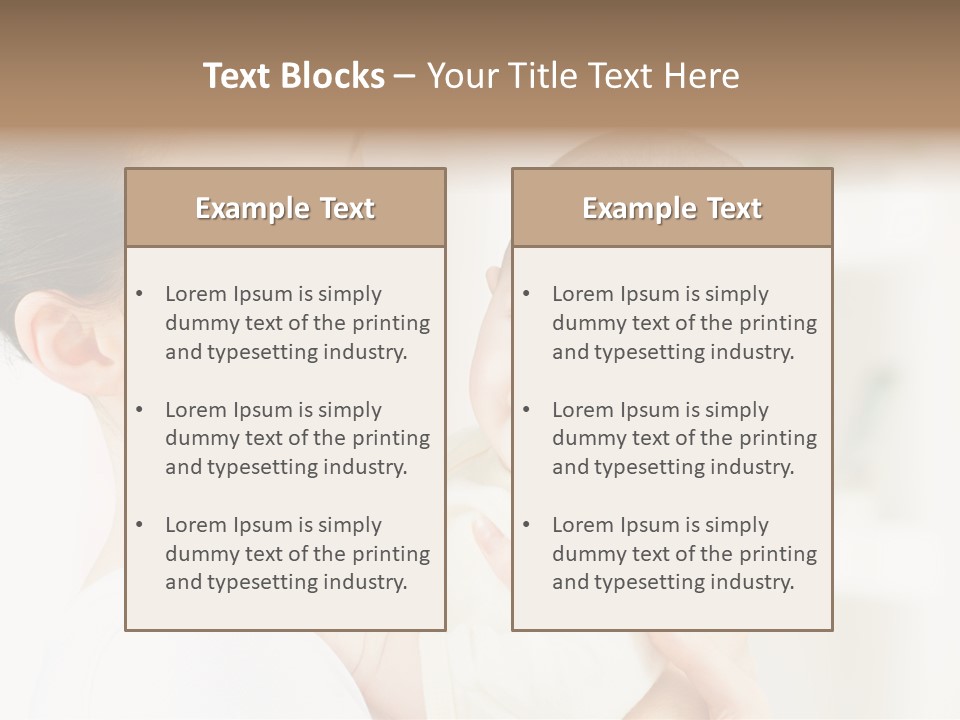 Small Face Cheerful PowerPoint Template