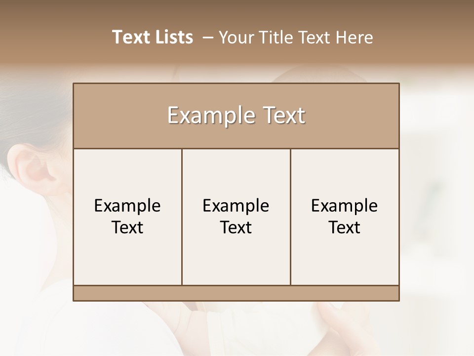 Small Face Cheerful PowerPoint Template