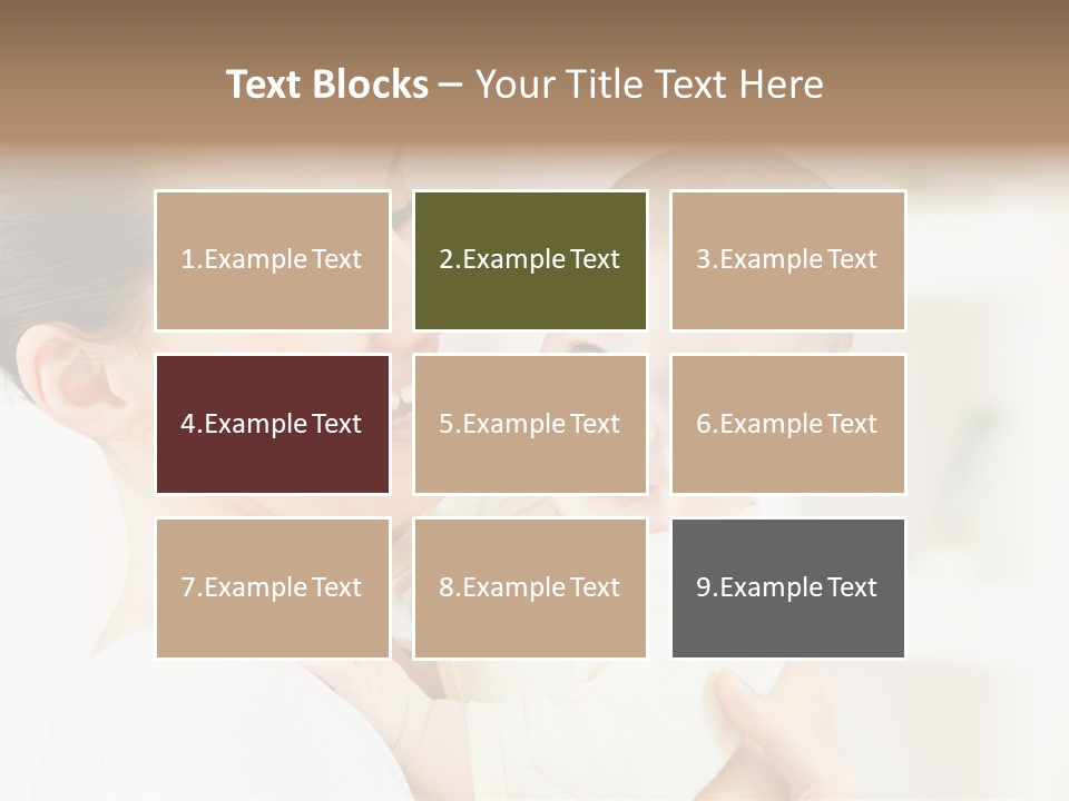 Small Face Cheerful PowerPoint Template