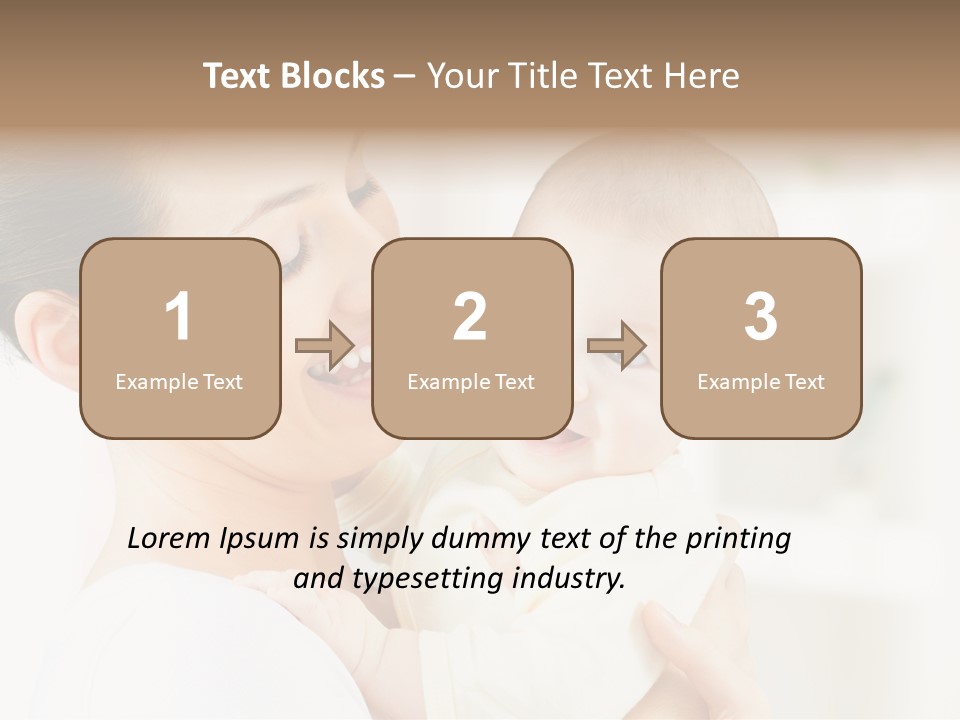 Small Face Cheerful PowerPoint Template