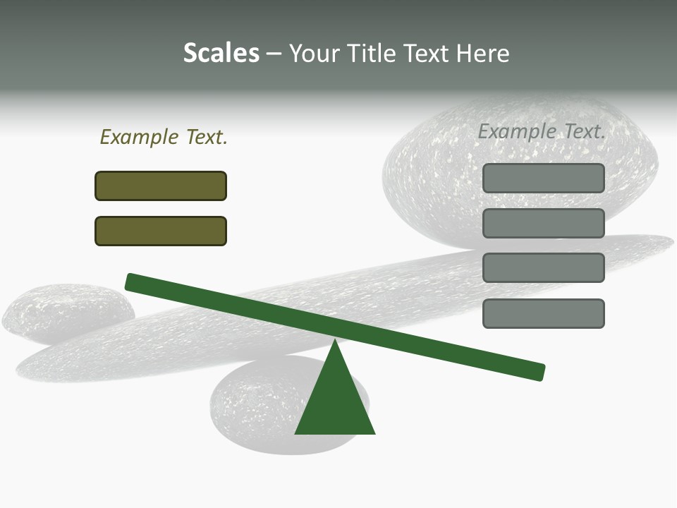 Conceptual Precision Weighty PowerPoint Template