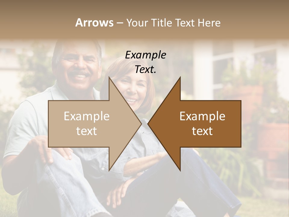 Woman Leisure Ground PowerPoint Template