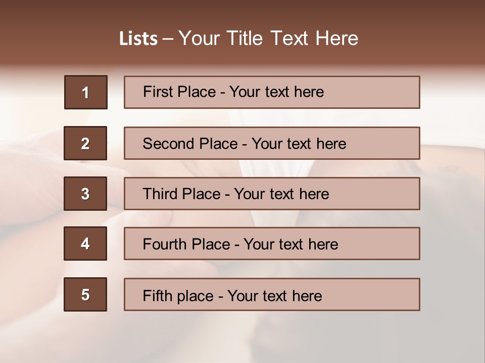 Shoulder Exercise Strength PowerPoint Template