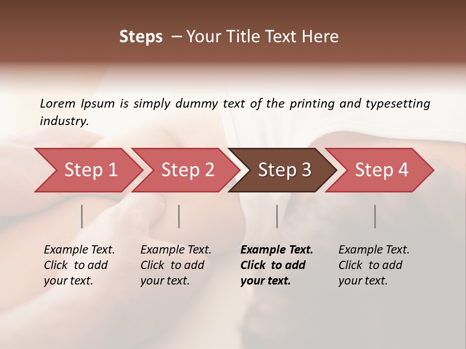 Shoulder Exercise Strength PowerPoint Template