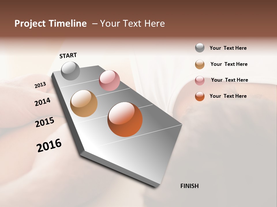 Shoulder Exercise Strength PowerPoint Template