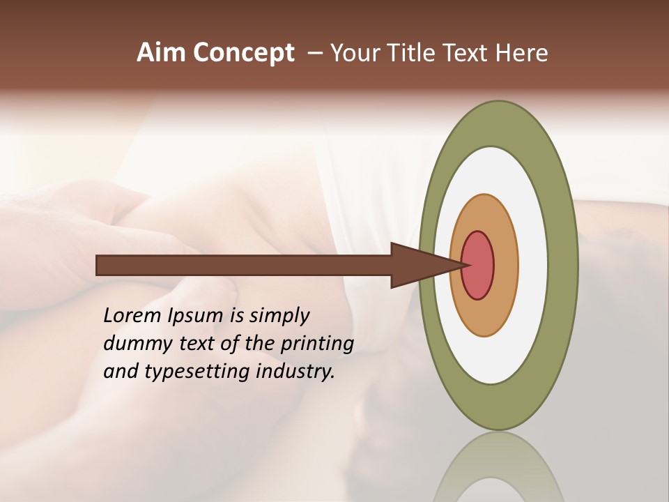 Shoulder Exercise Strength PowerPoint Template