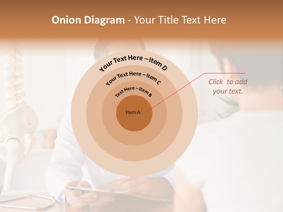 Stethoscope Young Men Lab PowerPoint Template