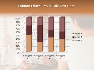 Stethoscope Young Men Lab PowerPoint Template