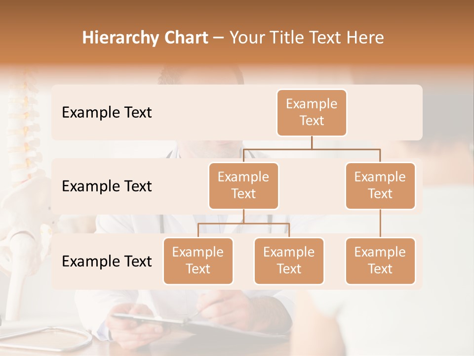 Stethoscope Young Men Lab PowerPoint Template