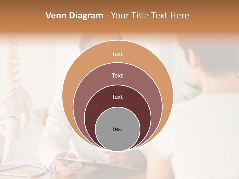 Stethoscope Young Men Lab PowerPoint Template