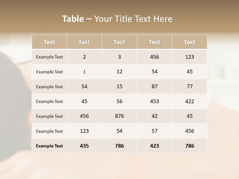 Medicine Spa Lifestyle PowerPoint Template