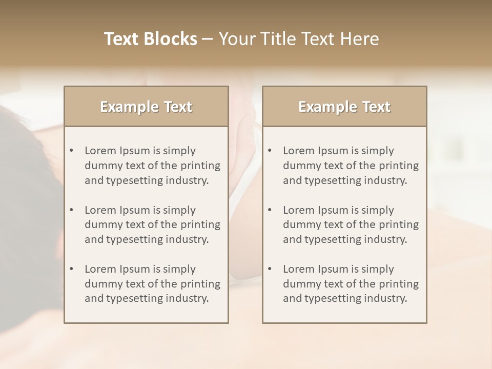 Medicine Spa Lifestyle PowerPoint Template