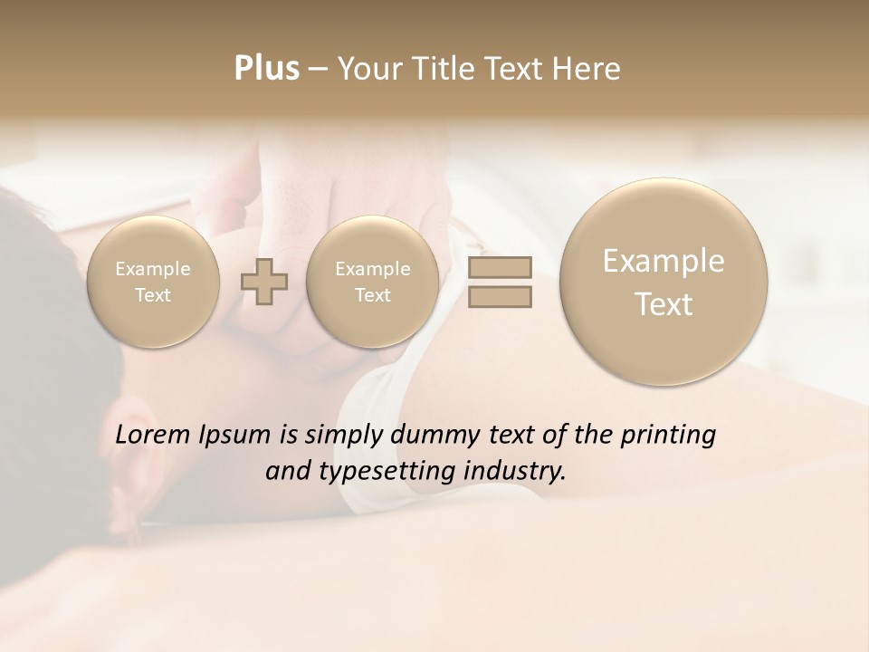 Medicine Spa Lifestyle PowerPoint Template