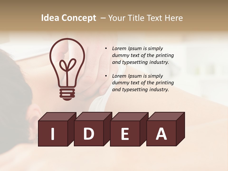 Medicine Spa Lifestyle PowerPoint Template