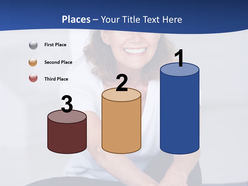 Stretch In Shape At Camera PowerPoint Template