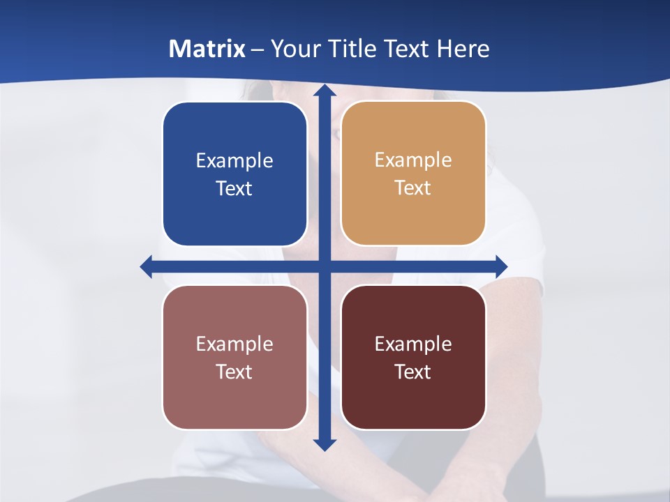 Stretch In Shape At Camera PowerPoint Template