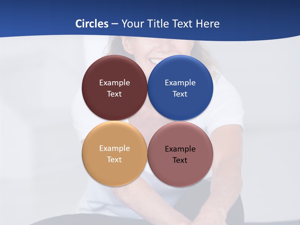 Stretch In Shape At Camera PowerPoint Template