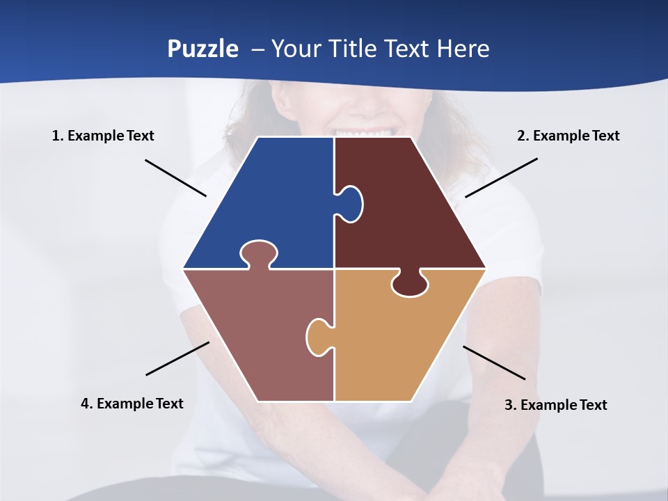 Stretch In Shape At Camera PowerPoint Template
