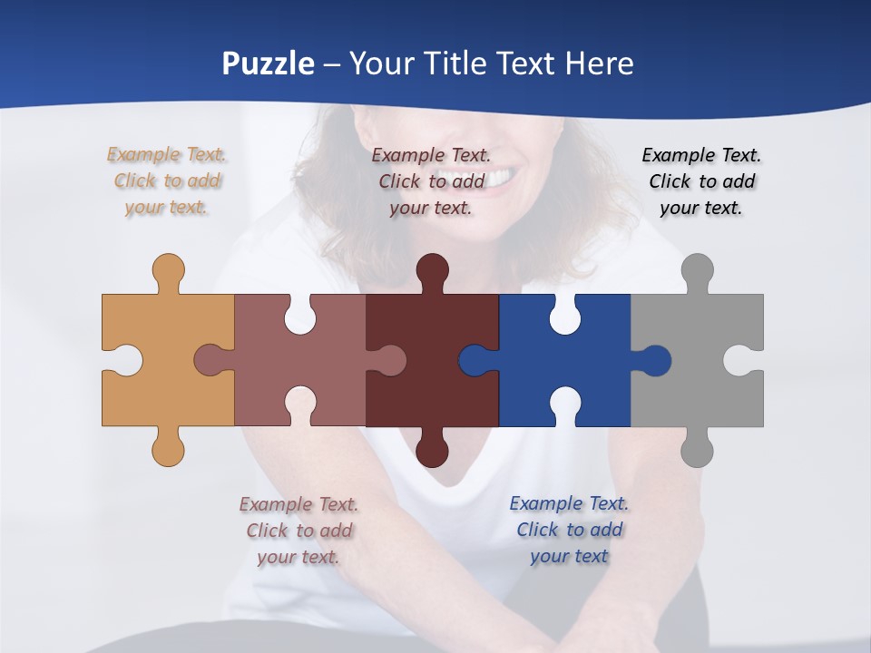 Stretch In Shape At Camera PowerPoint Template