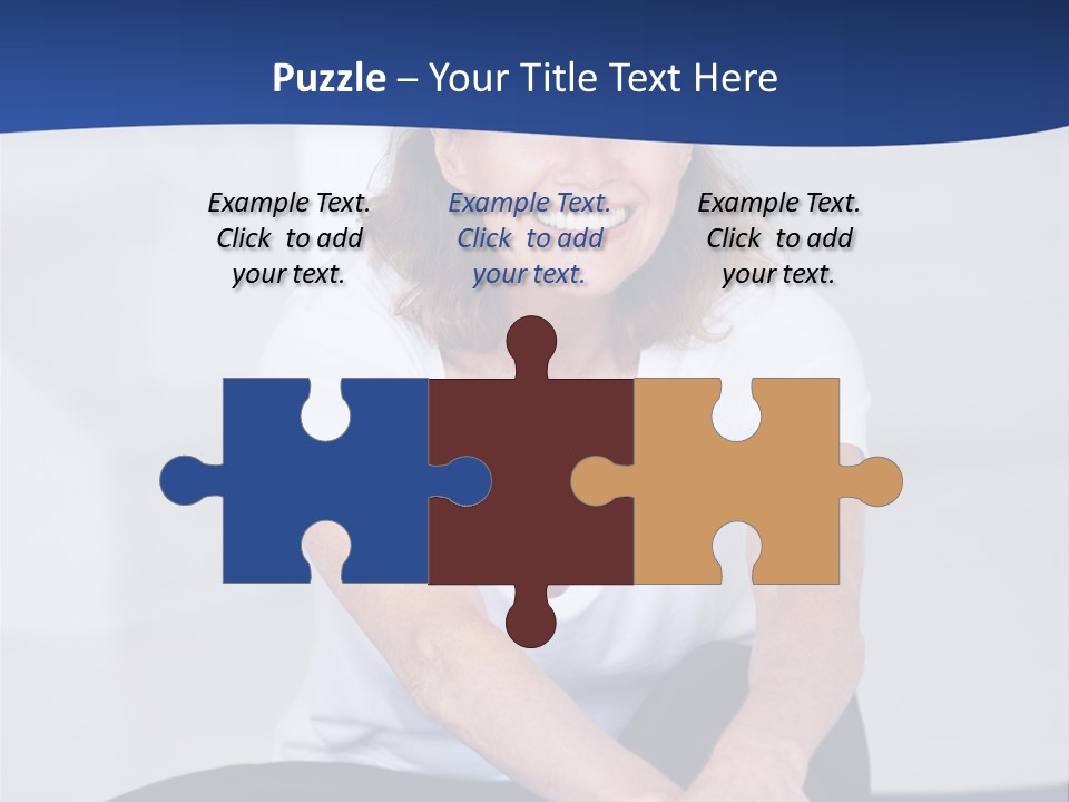 Stretch In Shape At Camera PowerPoint Template