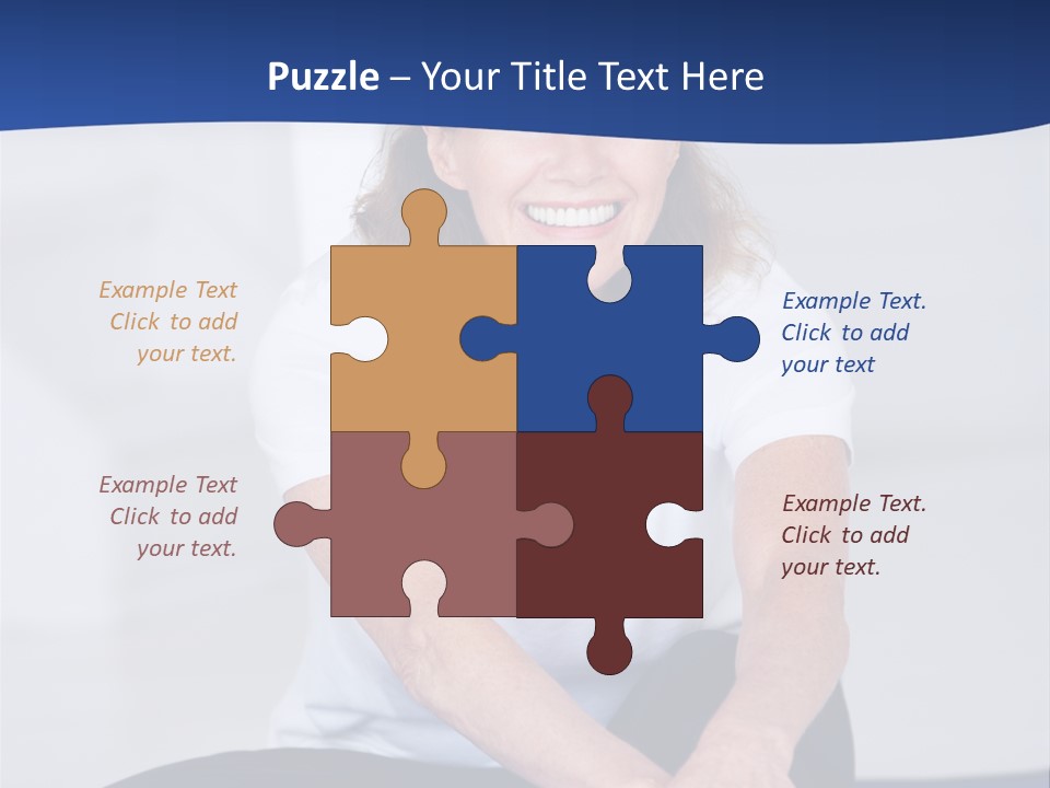 Stretch In Shape At Camera PowerPoint Template