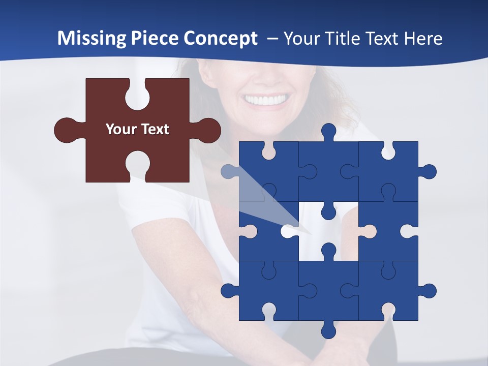 Stretch In Shape At Camera PowerPoint Template