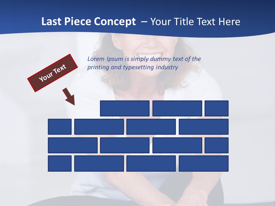 Stretch In Shape At Camera PowerPoint Template