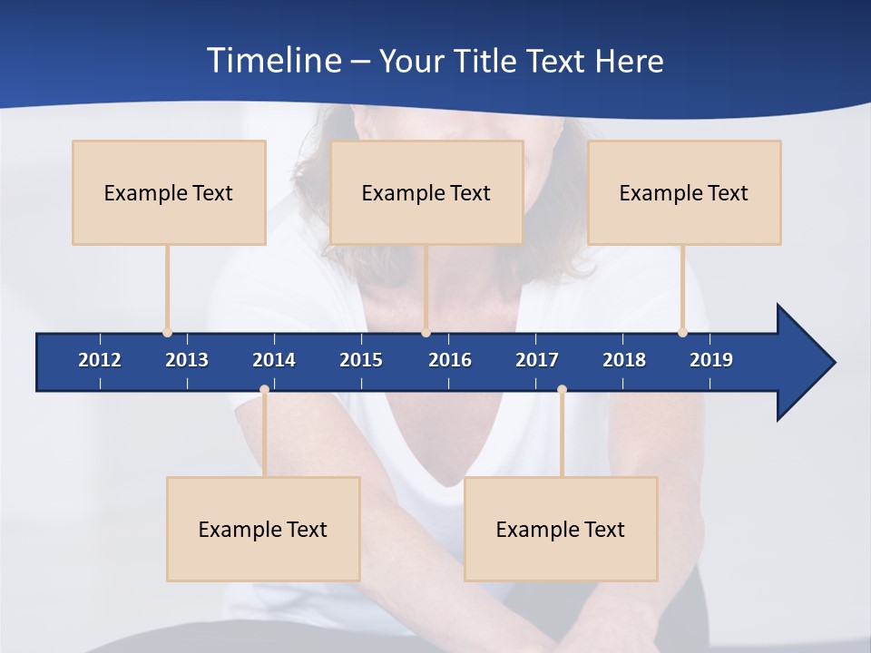 Stretch In Shape At Camera PowerPoint Template