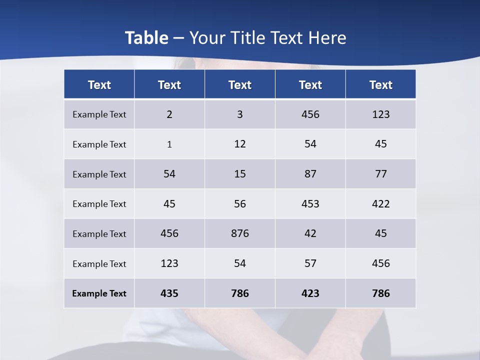 Stretch In Shape At Camera PowerPoint Template