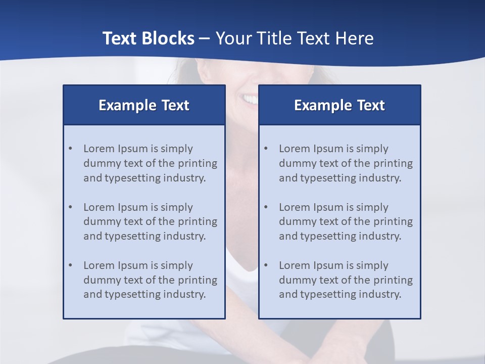 Stretch In Shape At Camera PowerPoint Template