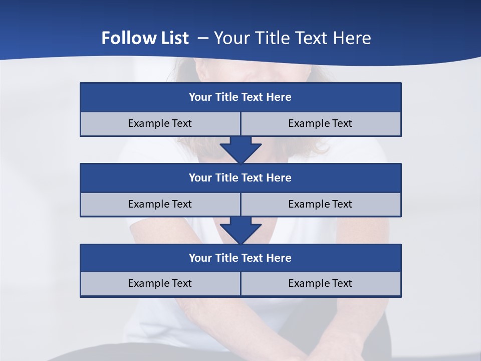 Stretch In Shape At Camera PowerPoint Template