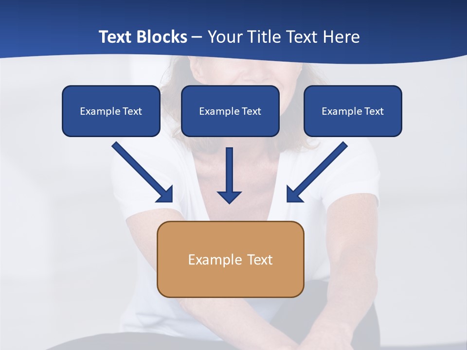 Stretch In Shape At Camera PowerPoint Template