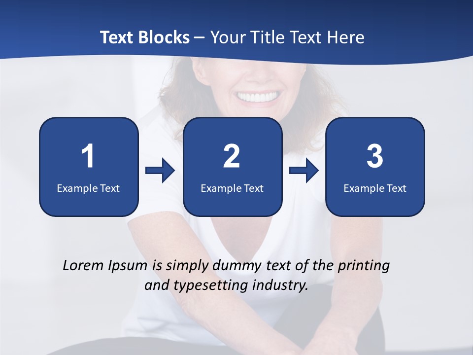 Stretch In Shape At Camera PowerPoint Template