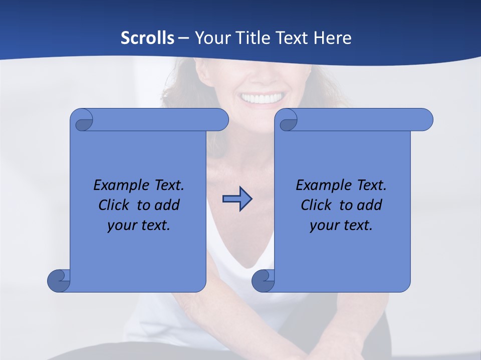 Stretch In Shape At Camera PowerPoint Template