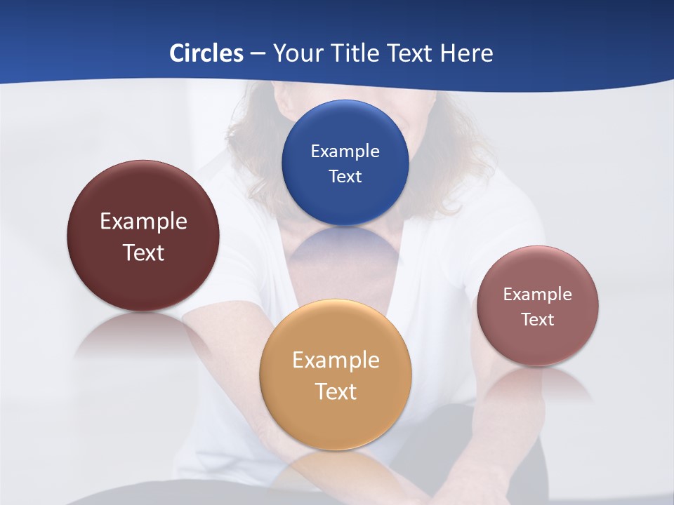 Stretch In Shape At Camera PowerPoint Template