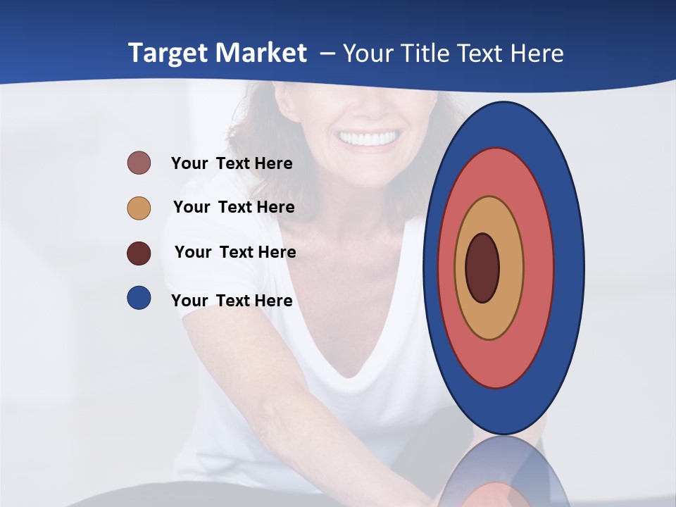 Stretch In Shape At Camera PowerPoint Template