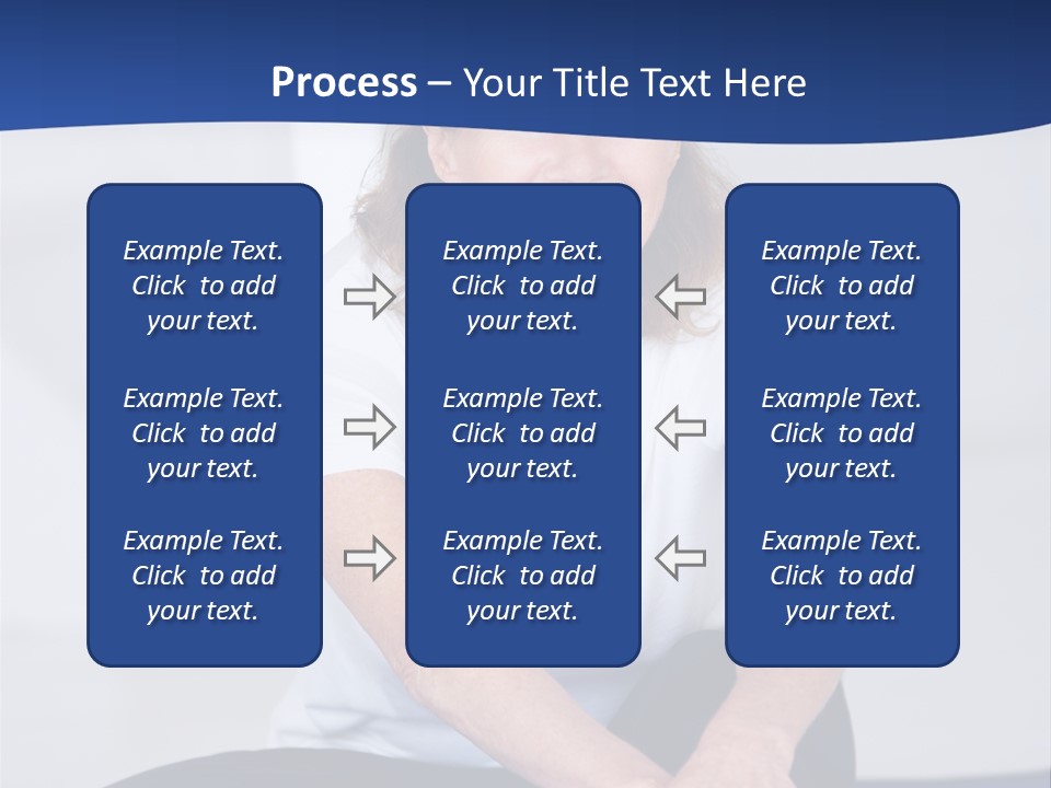 Stretch In Shape At Camera PowerPoint Template
