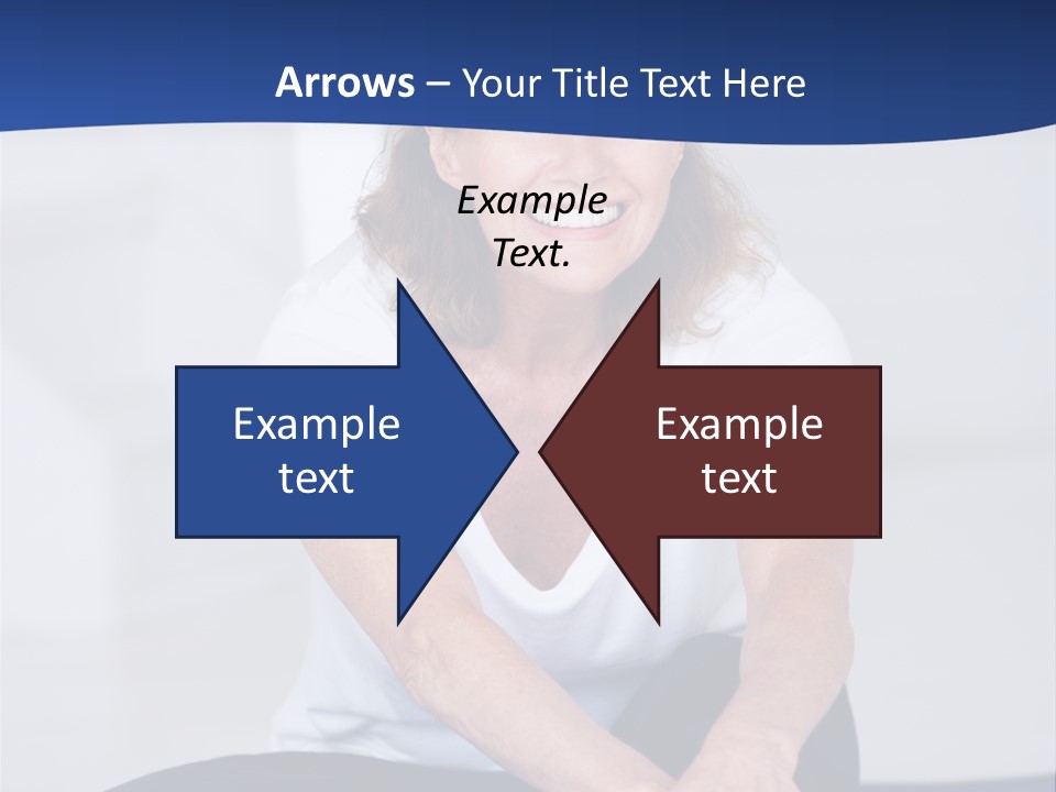 Stretch In Shape At Camera PowerPoint Template