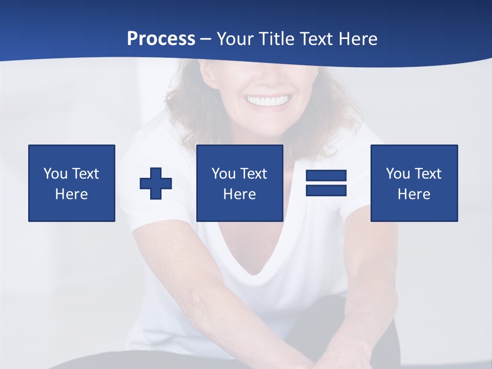 Stretch In Shape At Camera PowerPoint Template